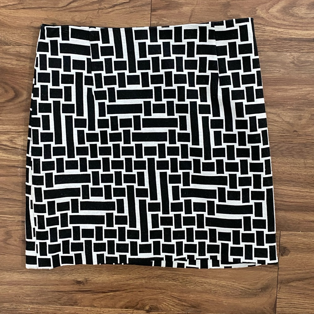 Tibi geometric mini skirt